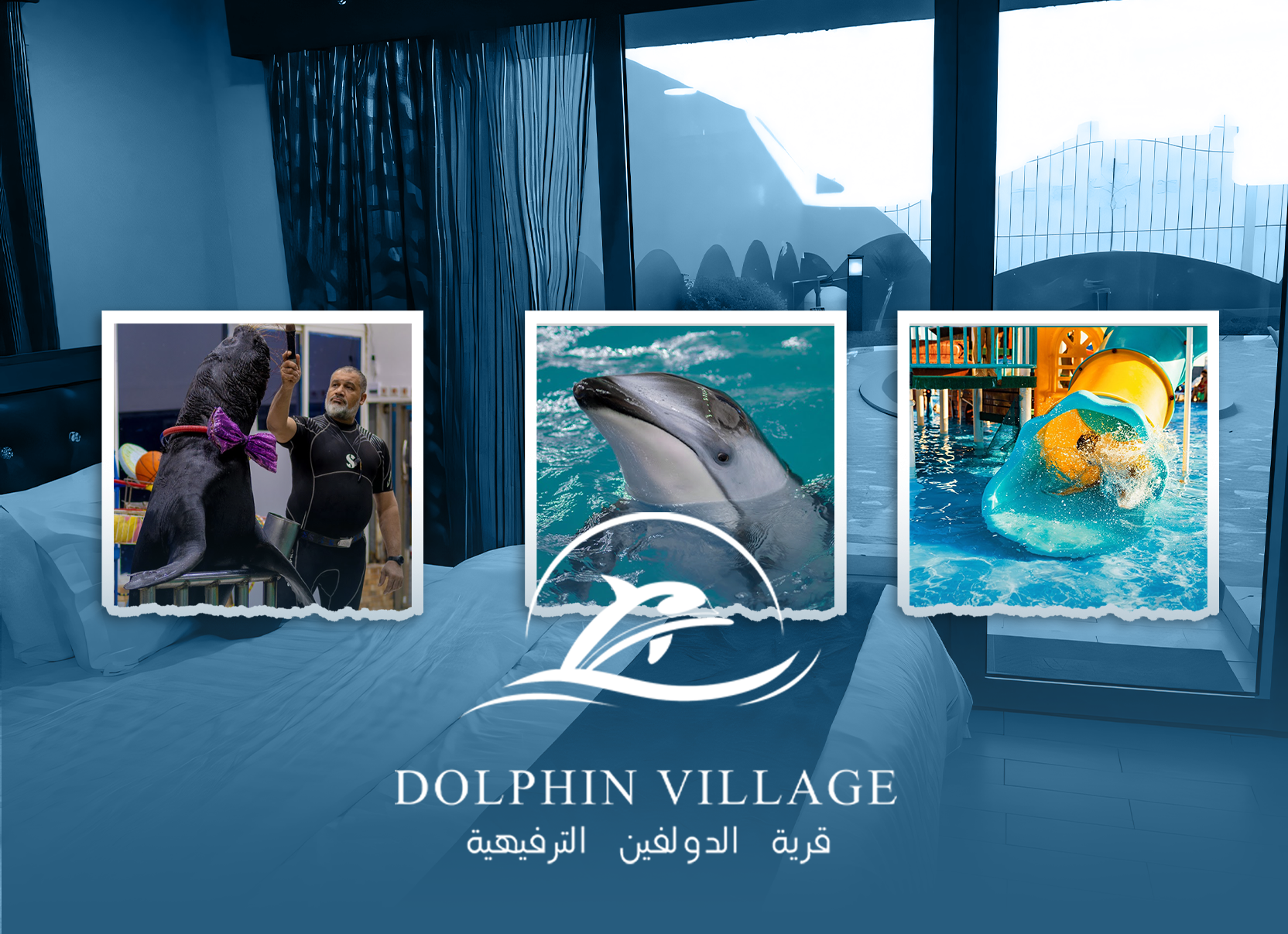 Full Day at Dolphin Village Dammam