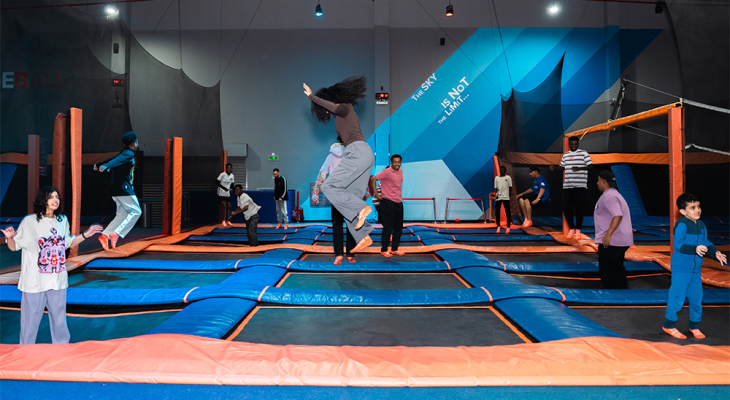For Ladies Only: 2-Hour Ticket to Sky Zone Makkah on Wednesdays