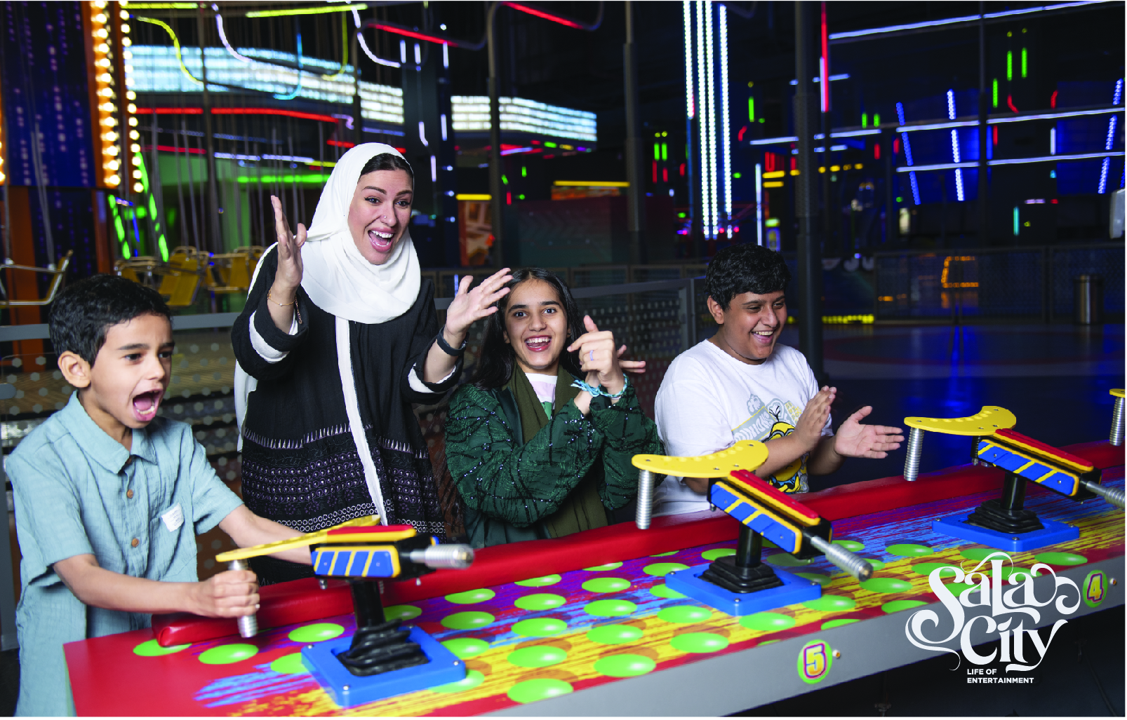 Pay 80 Instead of 150 SAR for 4 Hours at Sala City Riyadh + Extra 20 SAR Credit