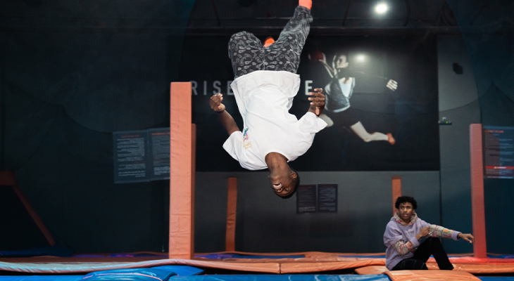 Saudi National Day Offer: 2 Hours at Sky Zone for 59 instead of 120 SAR (All Branches)